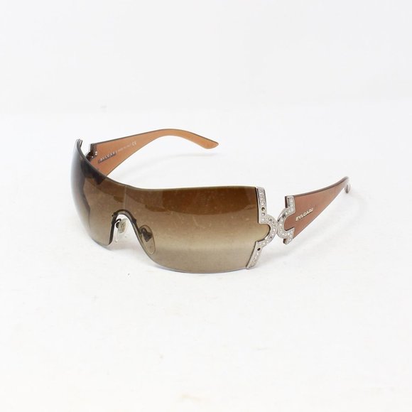 BVLGARI Brown Round Over Sized Sunglasses main image 5